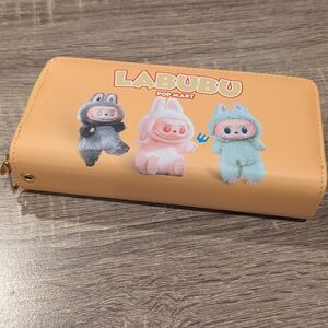 Labubu Pop Mart Wallet with Cute Characters